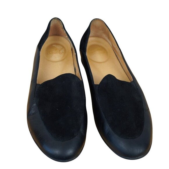 Dansko Womens Glazed Loafer Flats Leather‎ & Suede Size 39 US 8.5 9 - Picture 2 of 11